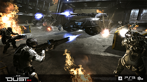 Nighttime firefight