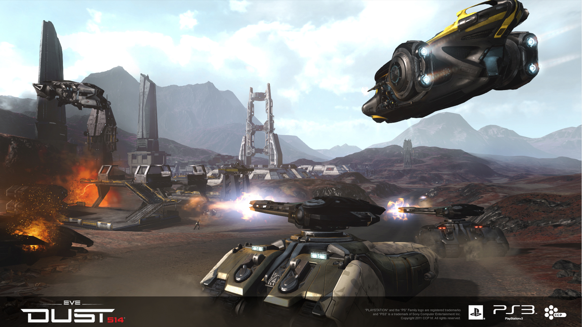 DUST 514 é um FPS grátis futurista para PlayStation 3; leia a prévia