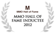 MMO Hall Of Fame inductee 2012