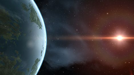 Screenshot taken in New Caldari solar system in EVE Online