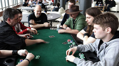 Charity poker tournament at Fanfest 2011