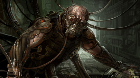 Painting of a Capsuleer's Projected Image