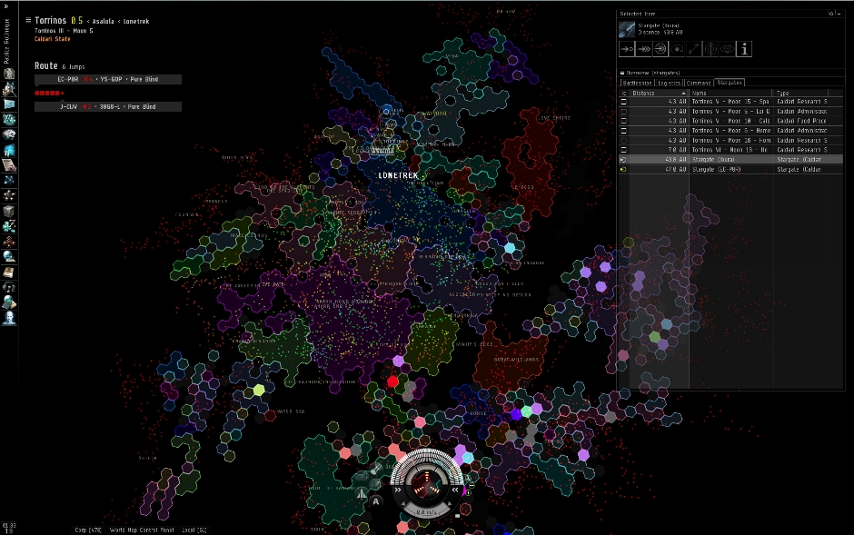 Tiled Sovereignty Map