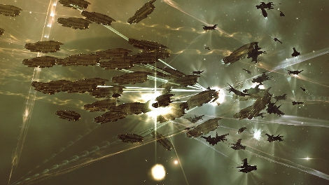 Amarr Fleet Attack Dev Caravan