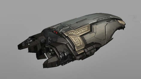 Impairor Rookie Ship Concept Art