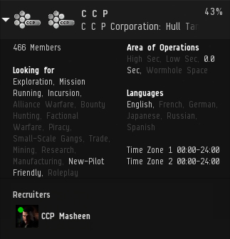 Corp Info