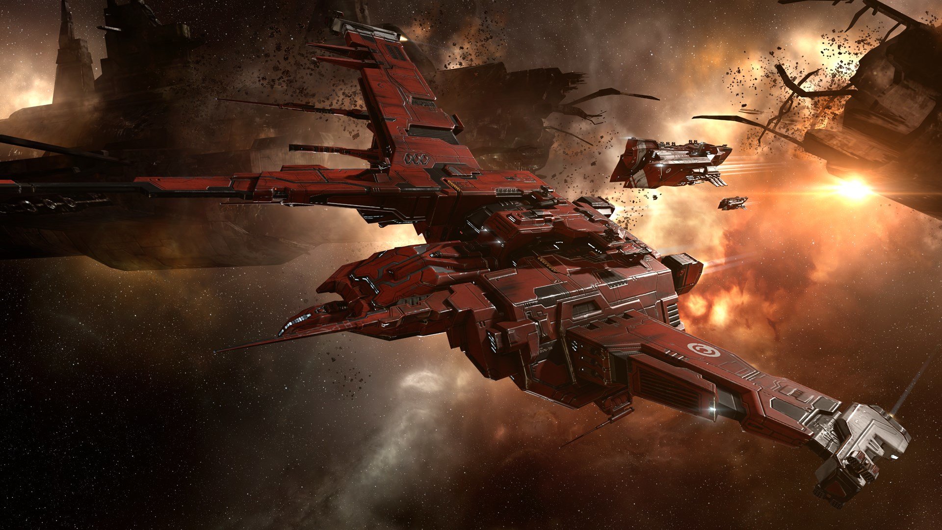 Raata Sunset SKINs now available on Caldari Tech 2 ships | EVE Online